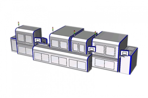 Relay electromagnetic components automatic production line