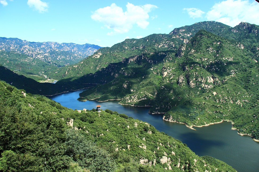 清遠筆架山青龍峽漂流